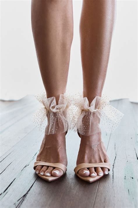 shimmy anklets bridal shoes and accessories grace loves lace