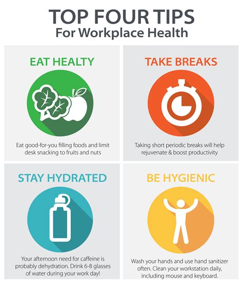 tips  improving workplace health aventure staffing