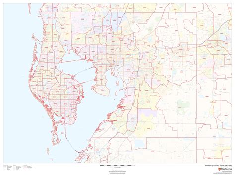 Printable Hillsborough County Zip Code Map Images And Photos Finder