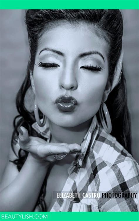Pin Up Girl Makeup And Hairstyle Mardy C S Photo Beautylish