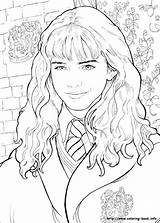 Hermione Coloring Pages Ron Weasley Granger Potter Harry Printable Print Getcolorings Grangers Name Template sketch template