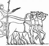 Chariot Clipart Roman Pages Clip Virgil Colouring Etc Usf Edu Medium Clipground Original sketch template