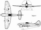 Tempest Hawker sketch template