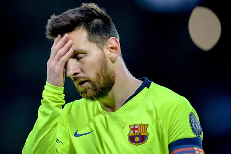 lionel messi broke down in tears in barcelona s anfield