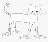 Coloring Pete Cat Funny Pages Clip Kitty Cats Transparent Library Kindpng sketch template