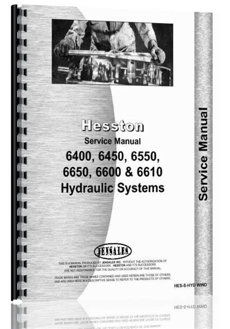 hesston  windrower service manual