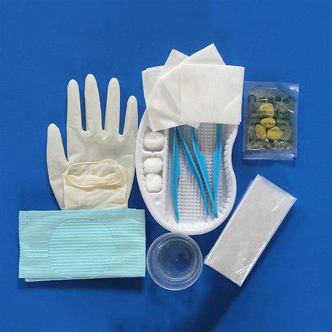 customzied wound care packs medical sterile basic dressing set kit disposable