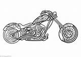 Motorrad Motocicletas Motorcycles Motocykle Colorear Print Kolorowanki Ausmalen Pokoloruj Coloringpages24 Letzte sketch template