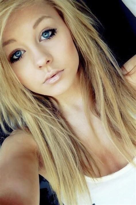 23 ideal blonde hairstyles for women with blue eyes