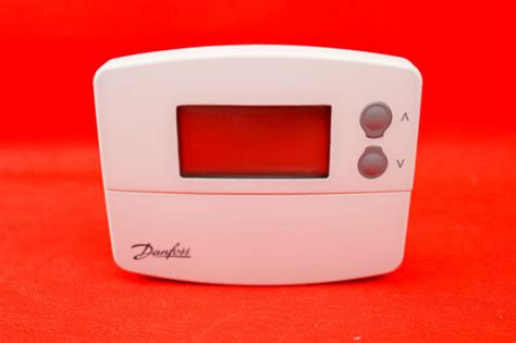 danfoss tpsi rf wireless programmable room thermostat   ebay