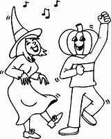 Halloween Coloring Pages Party Year Dancing Olds Kids Old Grade Draw Printable 6th Costume Hard Graders 5th Clipart Color Witch sketch template