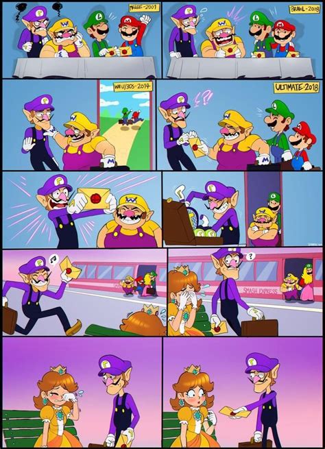 Image Result For Waluigi Gets His Letter For Smash And