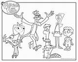 Ferb Phineas Ausmalbilder Cool2bkids Xcolorings Kids 724px 81k 900px sketch template