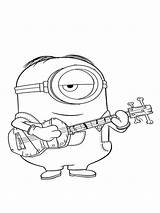 Stuart Minion Dibujosparaimprimir Minions Coloringpage Colorea Coloración sketch template