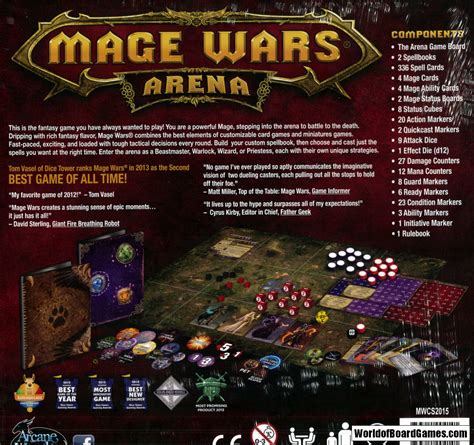 mage wars arena worldofboardgamescom
