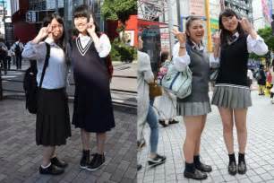 こんなに違う！女子高生2400人「スカート丈調査」東京ミニ