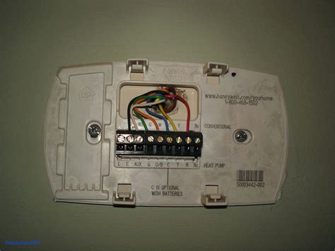 honeywell thermostat wiring diagram  wire meet  pets