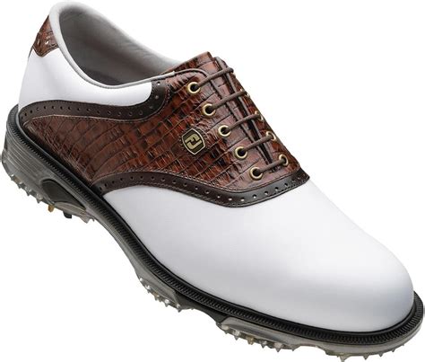 footjoy mens golf shoes white size  dm  amazoncouk shoes