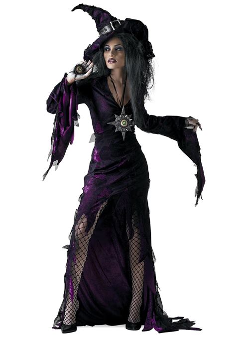 Evil Sorceress Costume Womens Wizard Halloween Costumes