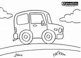 Mewarnai Kendaraan Untuk Mewarna Lembar sketch template