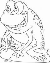 Coloring Pages Frog Toad sketch template