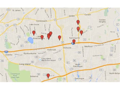 Sex Offender Map Sachem Area Homes To Be Aware Of This Halloween