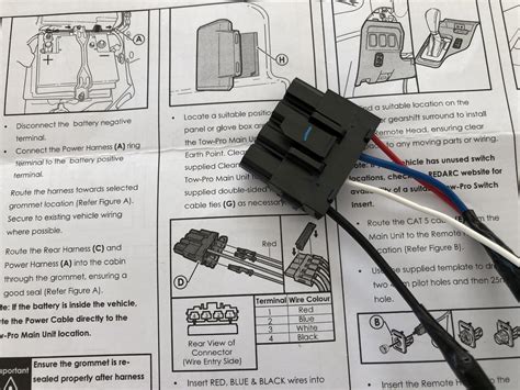 wiring diagram  redarc electric brake controller wiring diagram