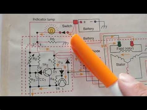 wiring diagram   alternator works part  youtube