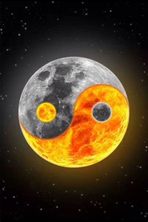 yin     moon  sun imgur arte yin  yin  art