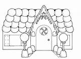 House Pages Gingerbread Coloring Mormonshare Christmas Man sketch template