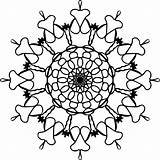 Coloring Mandala Orniment Wecoloringpage sketch template