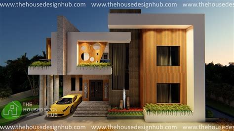 trendy latest contemporary house design  house design hub