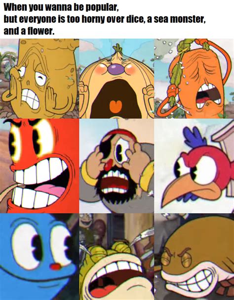 a moment of silence for the forgotten ones cuphead know your meme