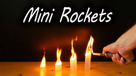 quick  easy mini rockets  simple tea bags