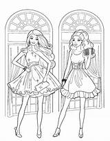 Coloring Pages Model Fashion sketch template