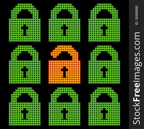 online web security concept represented in 8 bit pixel art padlo free
