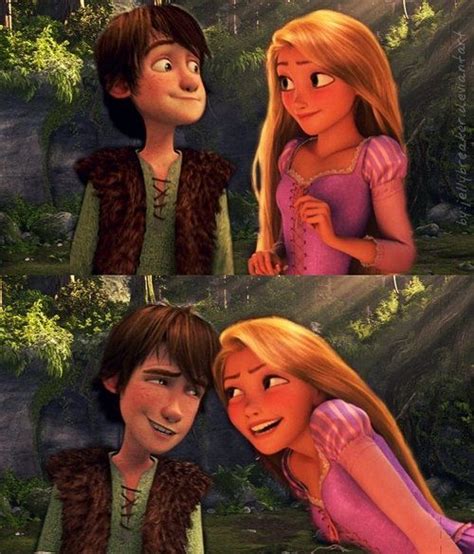 rapunzel and hiccup hiccunzel though i prefer jackunzel and hirida hiccup httyd pinterest