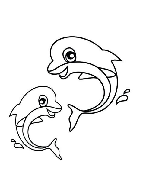 cute baby dolphin coloring pages thiva hellas