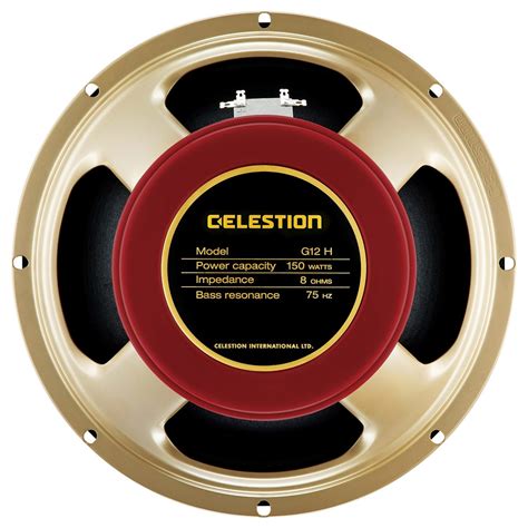 celestion gh  redback  ohm speaker  gearmusic