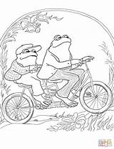 Frog Toad Coloring Together Pages Printable Sheets Frogs Guess Much Sawyer Tom Colouring Color Yoshi Books Disney Halloween Adult Drawing sketch template