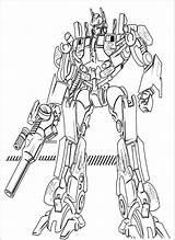 Coloring Prime Optimus Transformers Pages Popular sketch template