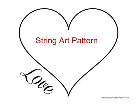 string art template string art pattern diy string art heart etsy canada