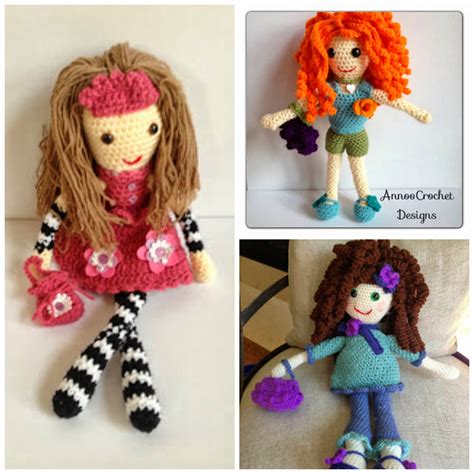 crochet doll patterns  crochet patterns  tutorials