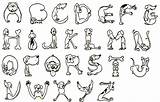 Alphabet Alfabet Petsworld Alfabeto Visit Mount Penemuan Animalista sketch template