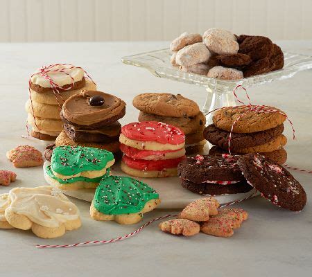 cheryls  piece holiday cookie assortment page  qvccom