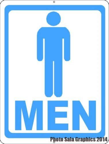 Mens Room W Symbol Bathroom Sign Bathroom Signs Room