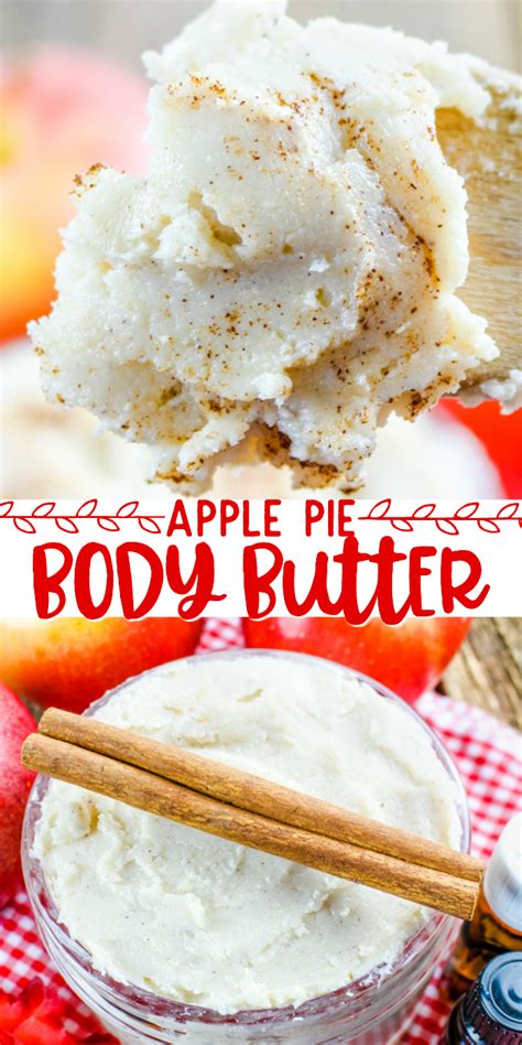 diy apple pie body butter simply being mommy