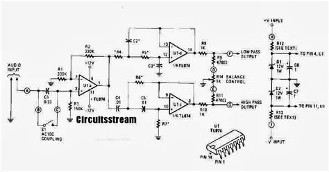 subwoofer crossover diagram home wiring diagram