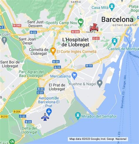barcelona spain google  maps