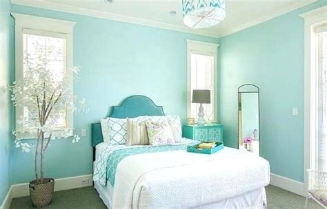 wall bedroom decoration teal walls turquoise blue green